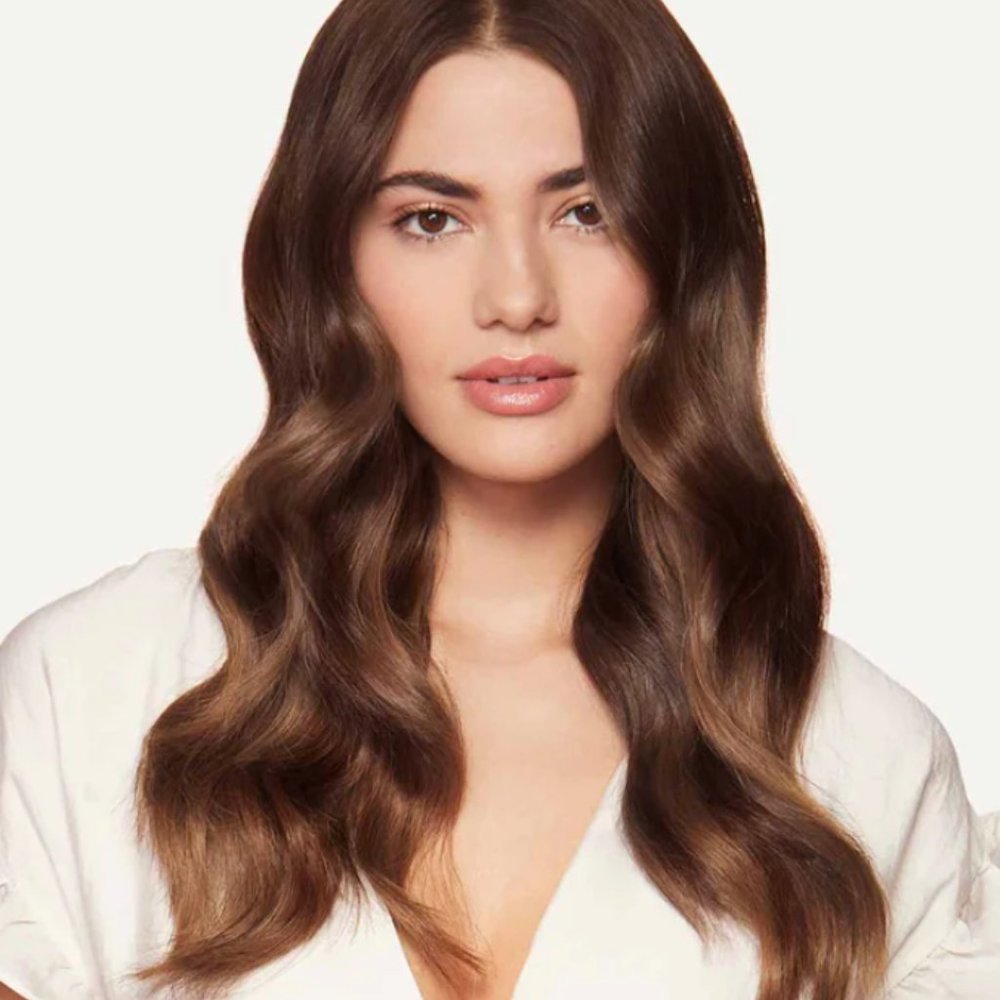 Luxy Hair 16" Chocolate Brown Balayage Halo® Hair Extensions - 16" (140g)